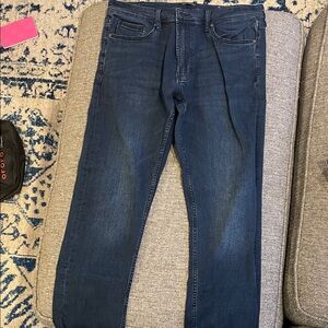 Blank NYC Men's Dark Blue Slim Jeans